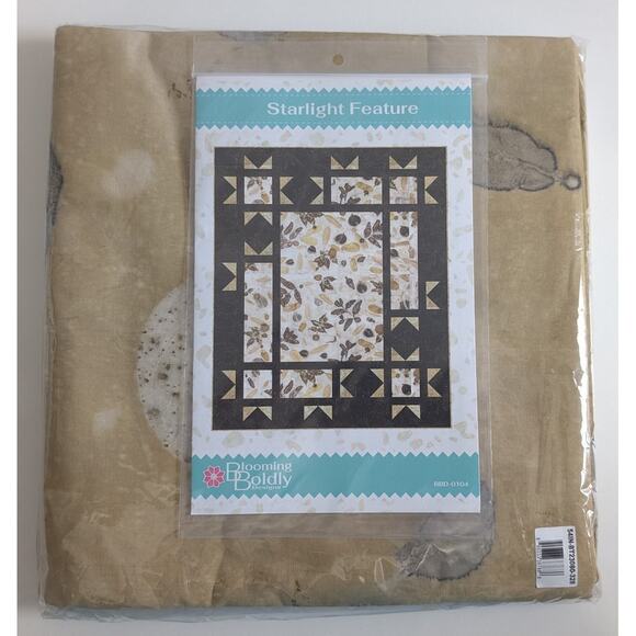 Botanicals Starlight Quilt Kit feat. Expressions Batiks for Riley Blake Designs - Picture 4 of 4